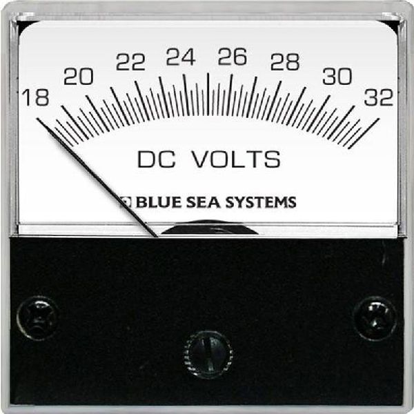 Blue Sea - Voltmeter Micro DC 18–32V
