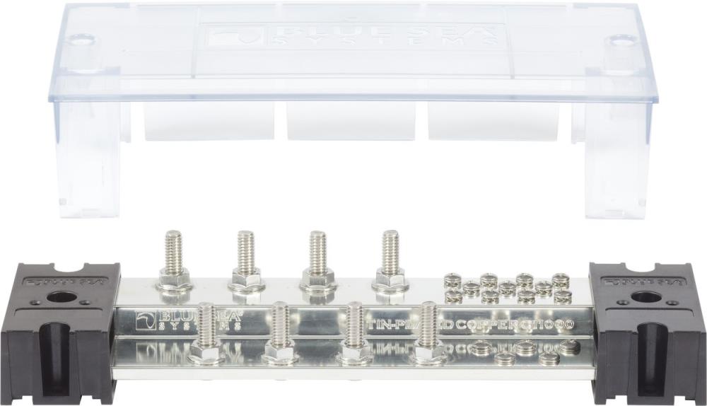 BLUE SEA - busbar PowerBar 1000 with 8 threaded studs Ø