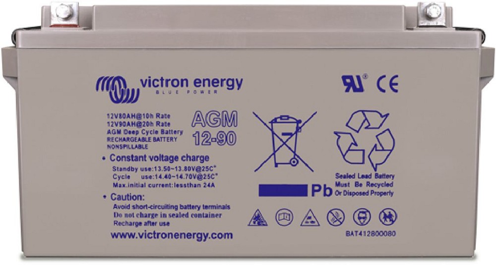 VICTRON - 12 V Deep Cycle battery Gel - 60 Ah