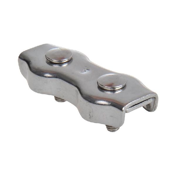 Seilflechter - duplex terminal, stainless steel, 2 mm