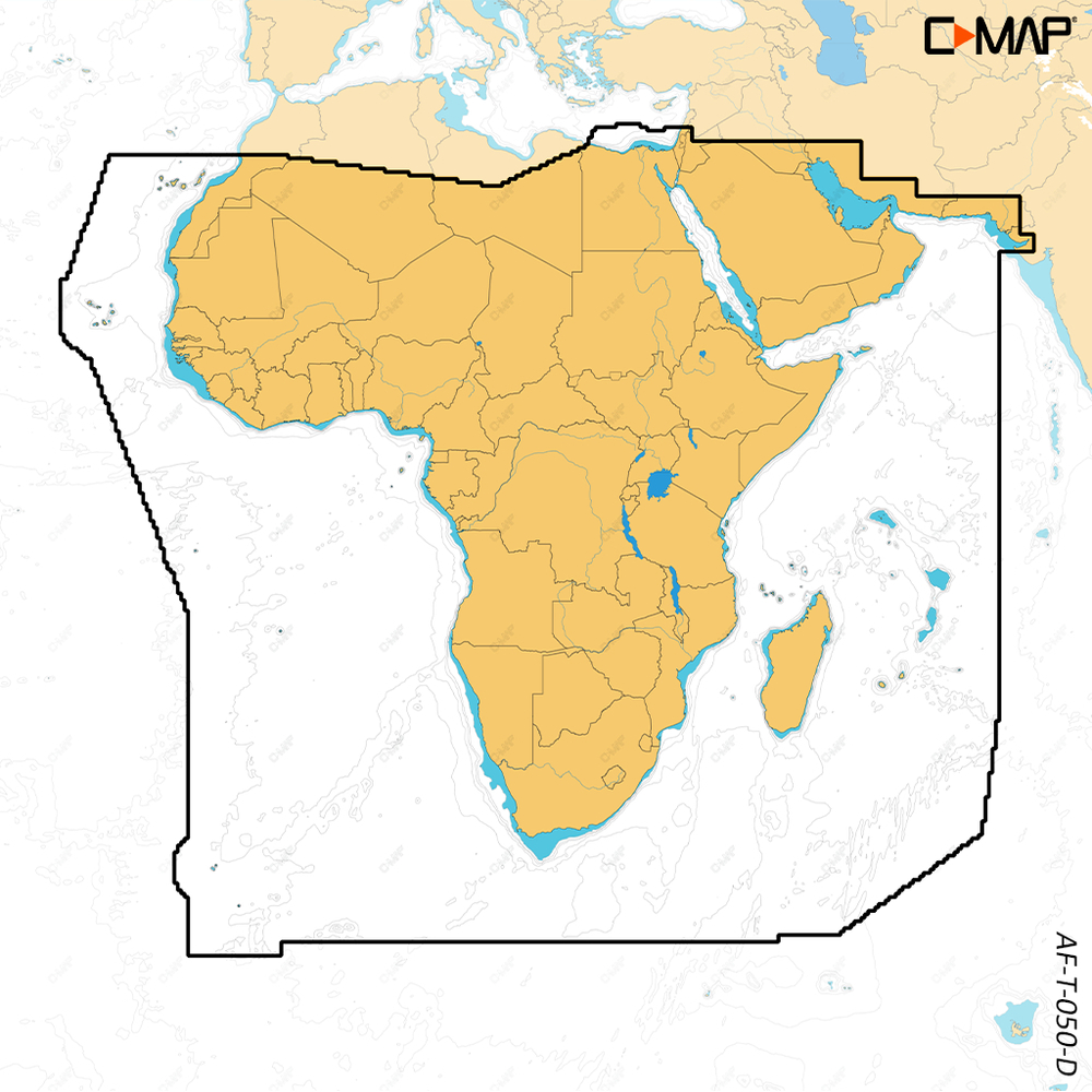C-MAP DISCOVER X - Africa, Arabic Sea - µSD/SD-Karte
