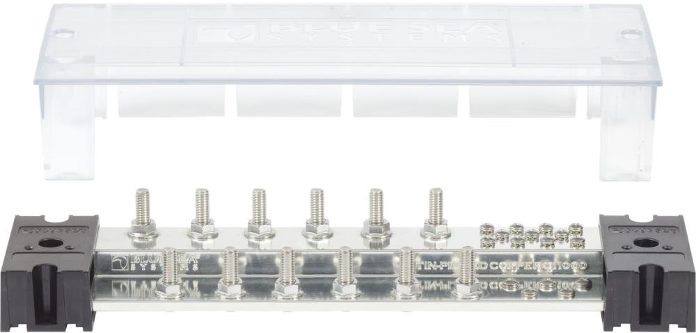 BLUE SEA - busbar PowerBar 1000 with 12 threaded bolts