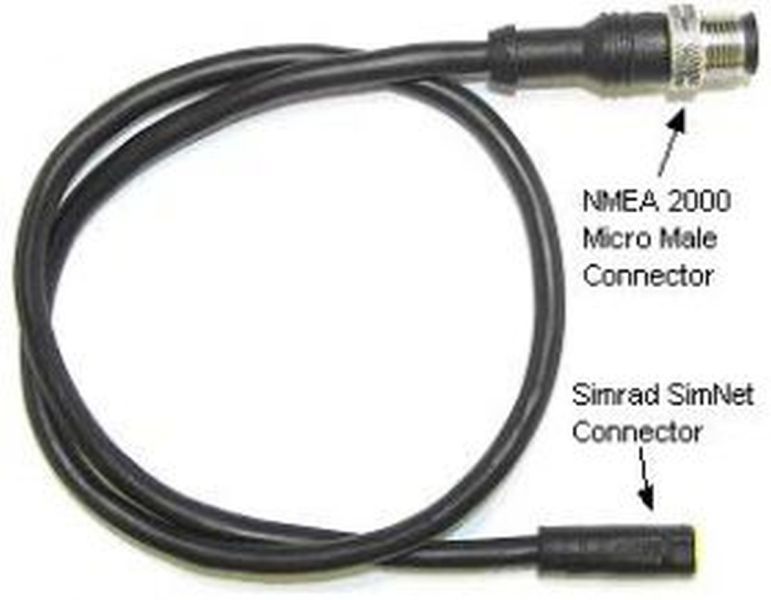 Simrad- Simnet on micro-c (male) cable