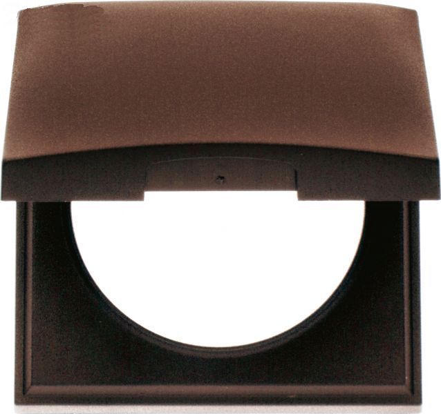 Berker - cover frame with hinged lid, brown