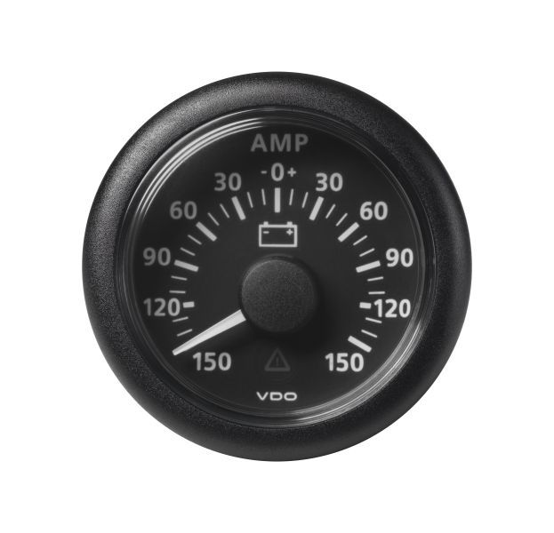 VDO - Ammeter - A - Single Scale 150 A - +150