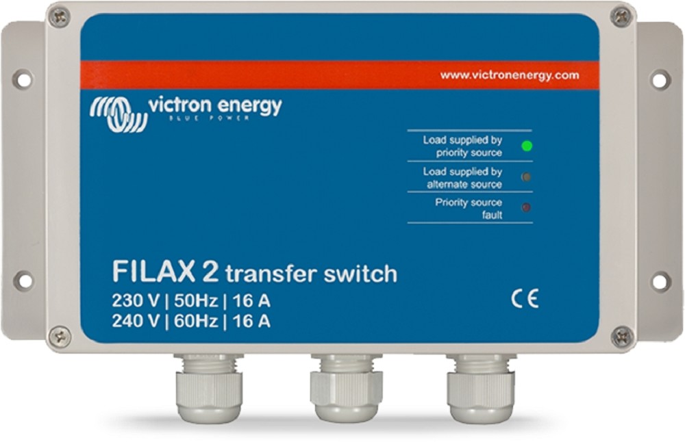 VICTRON - Filax 2 Transfer Switch CE 230V/50Hz -240V/60Hz