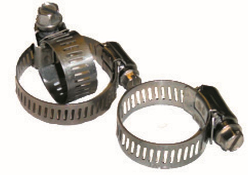 Rope lichen - hose clamps 11-22 mm, stainless steel
