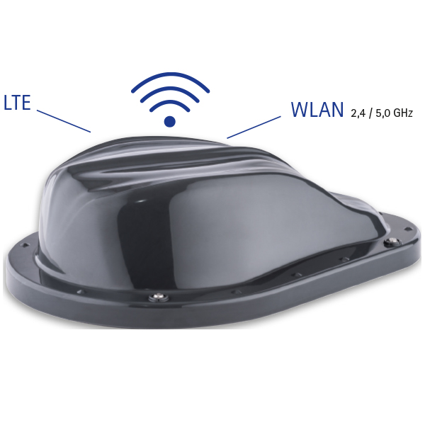 OYSTER CONNECT EUROPE VISION - WiFi/LTE antenna with router