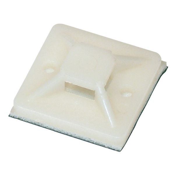Adhesive base for cable ties 20x20 - 50 pieces