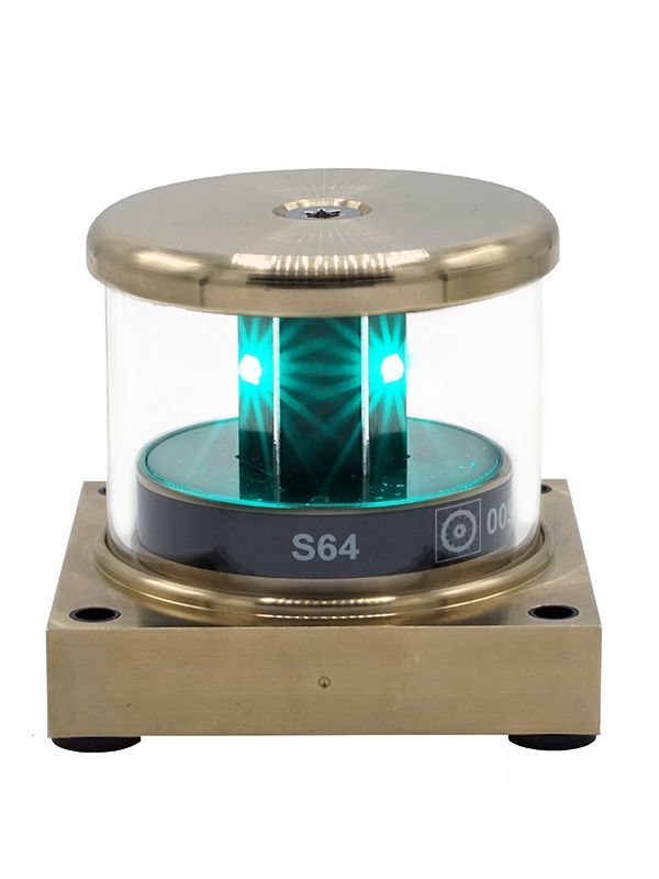 K2W - Navi light S64 base, bronze, signal green 2 sm
