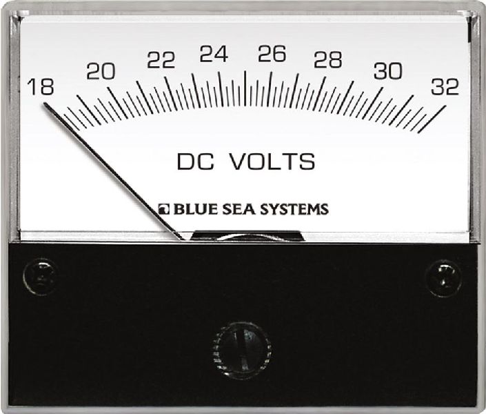 BLUE SEA - voltmeter DC 18-32 V