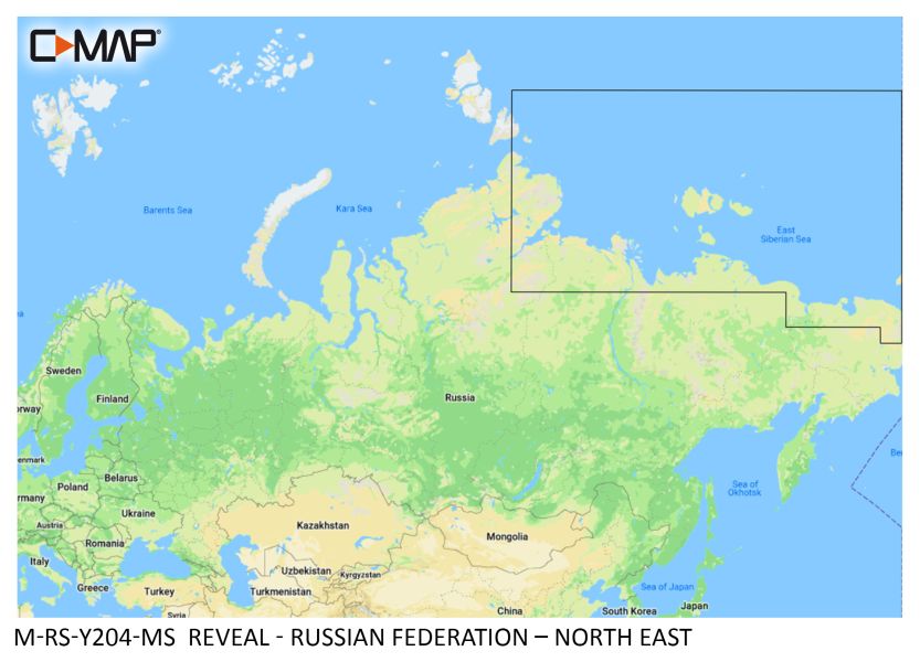 C -Map Reveal - Russian Federation - NE - µSD/SD card