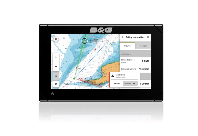 B&G - Zeus3S 12 - Touchscreen - Multifunction card plotter