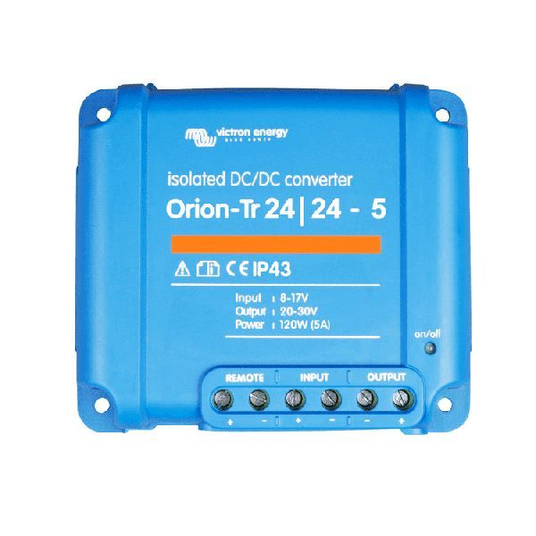 Victron-Orion-Tr 24/24-5A (120W) converter Galvan. isolated