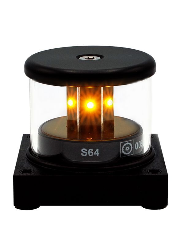 K2W - Navi light S64 base, standard, signal yellow 3 SM