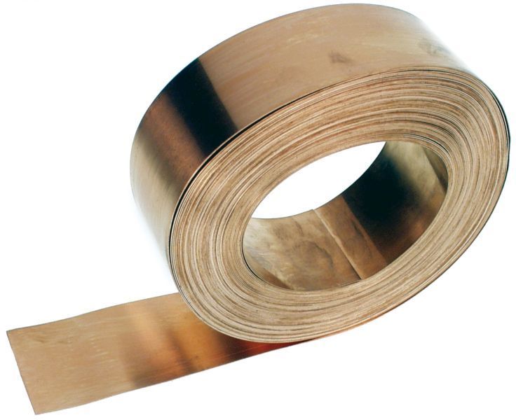 BANTEN - copper ground strap - 50 x 0.5 mm, 10 m roll