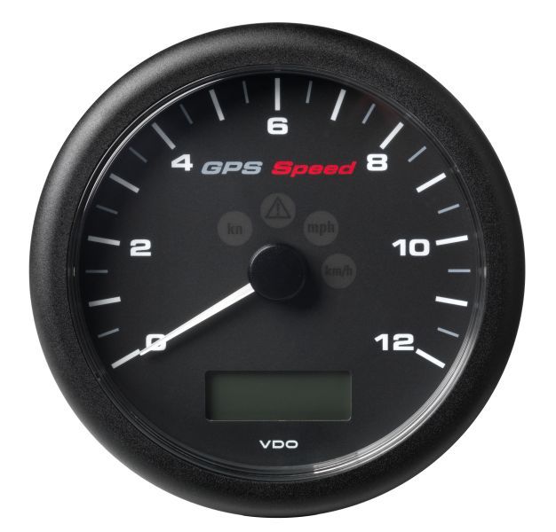VDO - GPS SPEEDOMETER -LCD- SINGLE SCALE- 0-12 kn