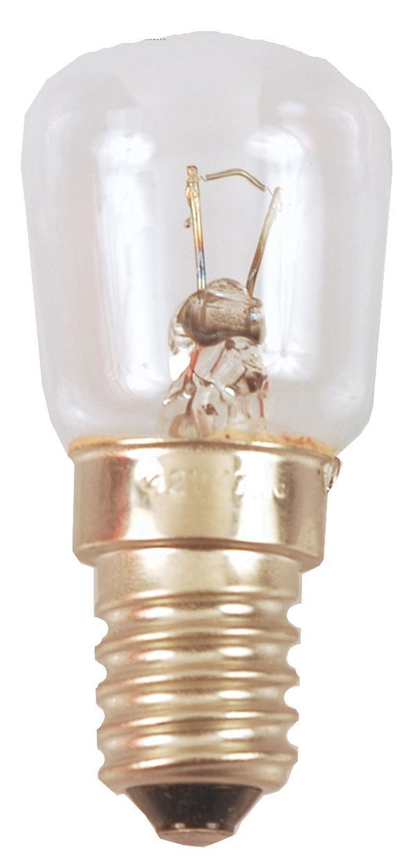 Pear form lamps - 28 mm, E14 - 24 V / 15 W