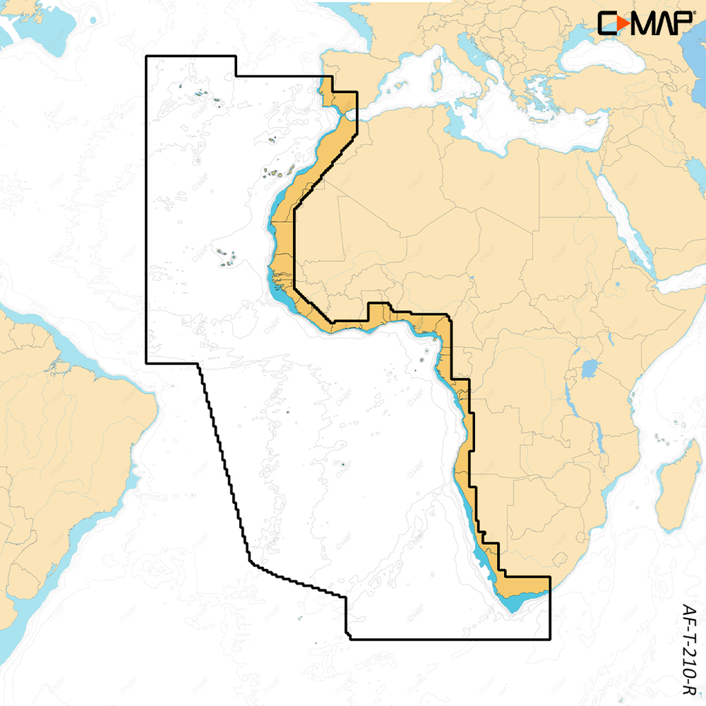 C -MAP REVEAL X - West Africa - µSD/SD card