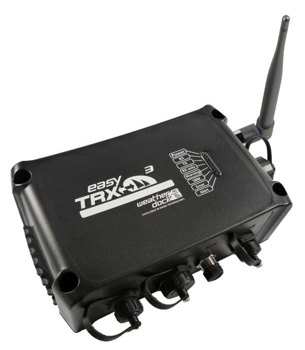 WEATHERDOCK - AIS transponder easyTRX3-IS IGPS N2K WiFi LAN