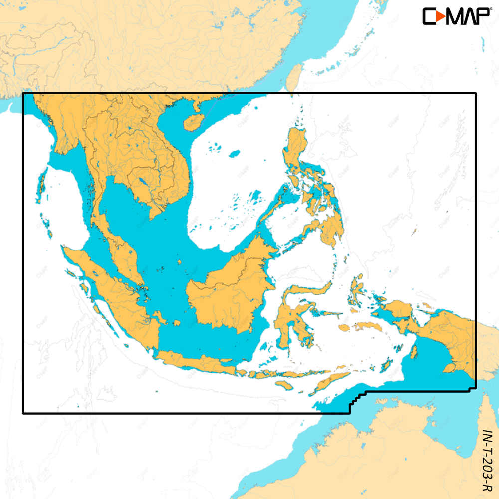 C -MAP REVEAL X - Thailand, Malaysia, W.indon. - µSD/SD card