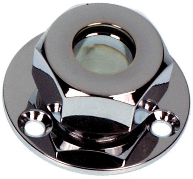 Grommet 16 mm - chrome-plated brass