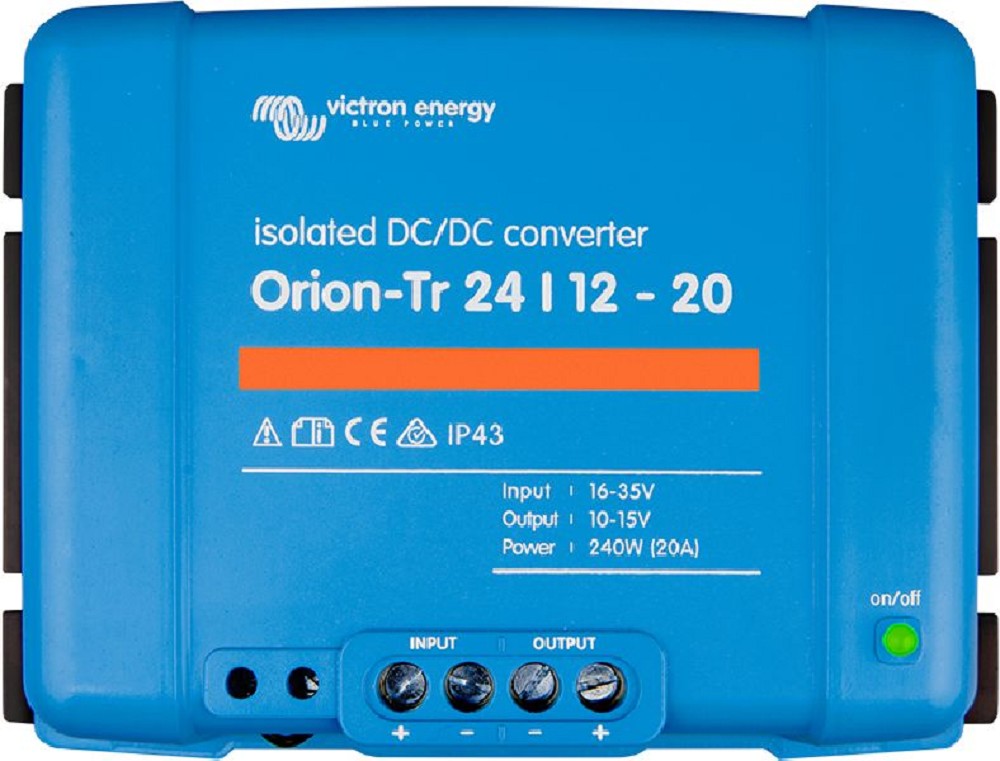 VICTRON - Orion-Tr 24/24-5A (120W) Isolated DC-DC converter